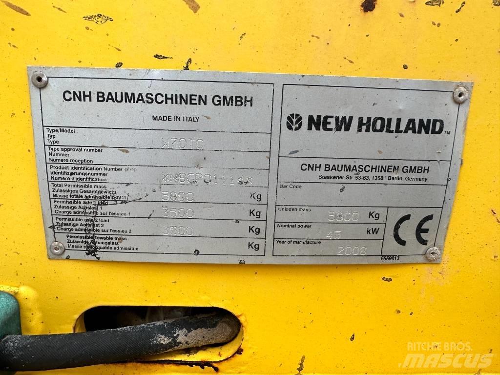 New Holland W 70 TC Kolové nakladače