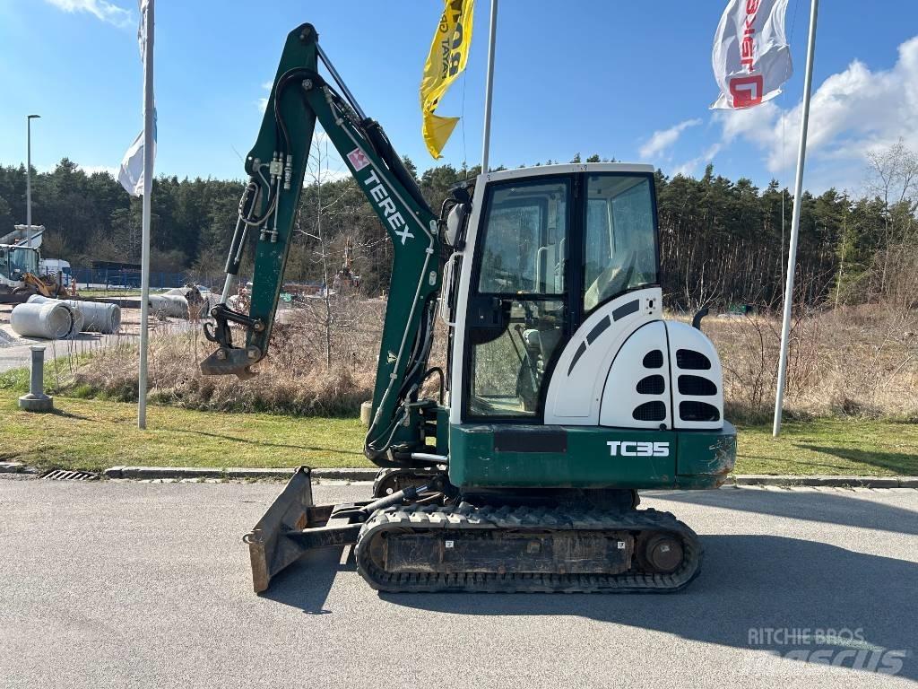 Terex TC 35 Mini rýpadla < 7t