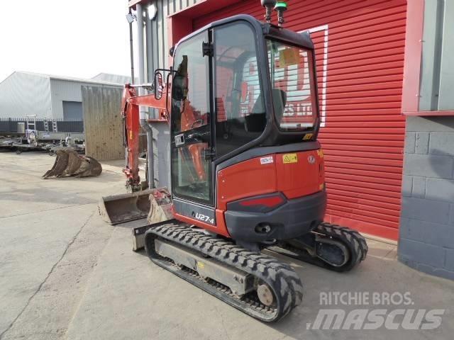 Kubota U 27-4 Mini rýpadla < 7t