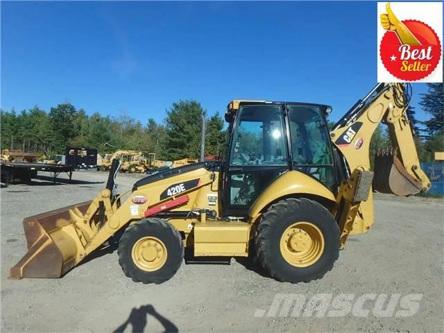 CAT 420 E Rýpadlo-nakladače