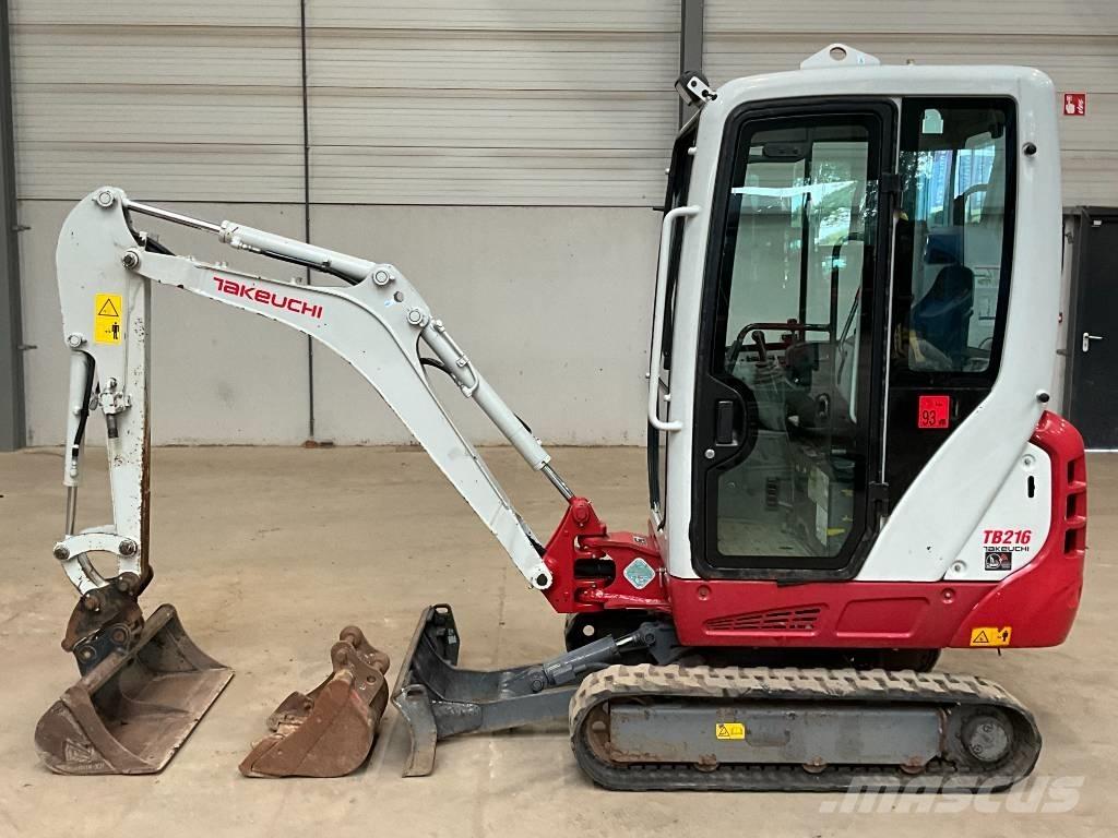 Takeuchi TB 216 Mini rýpadla < 7t