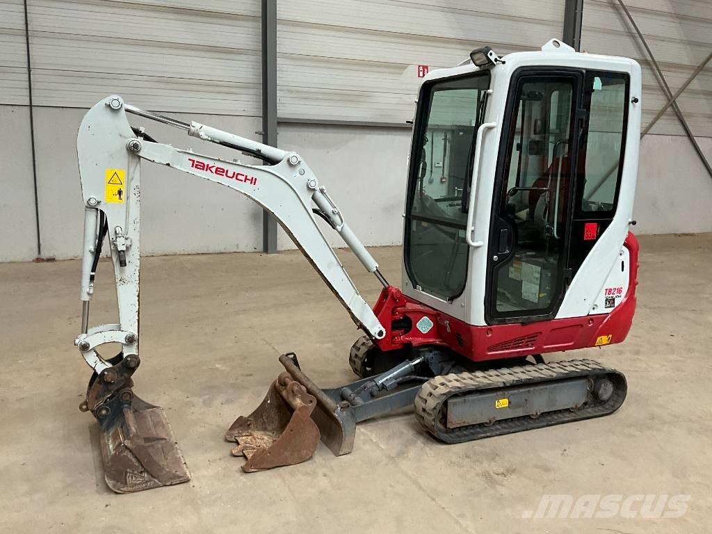 Takeuchi TB 216 Mini rýpadla < 7t