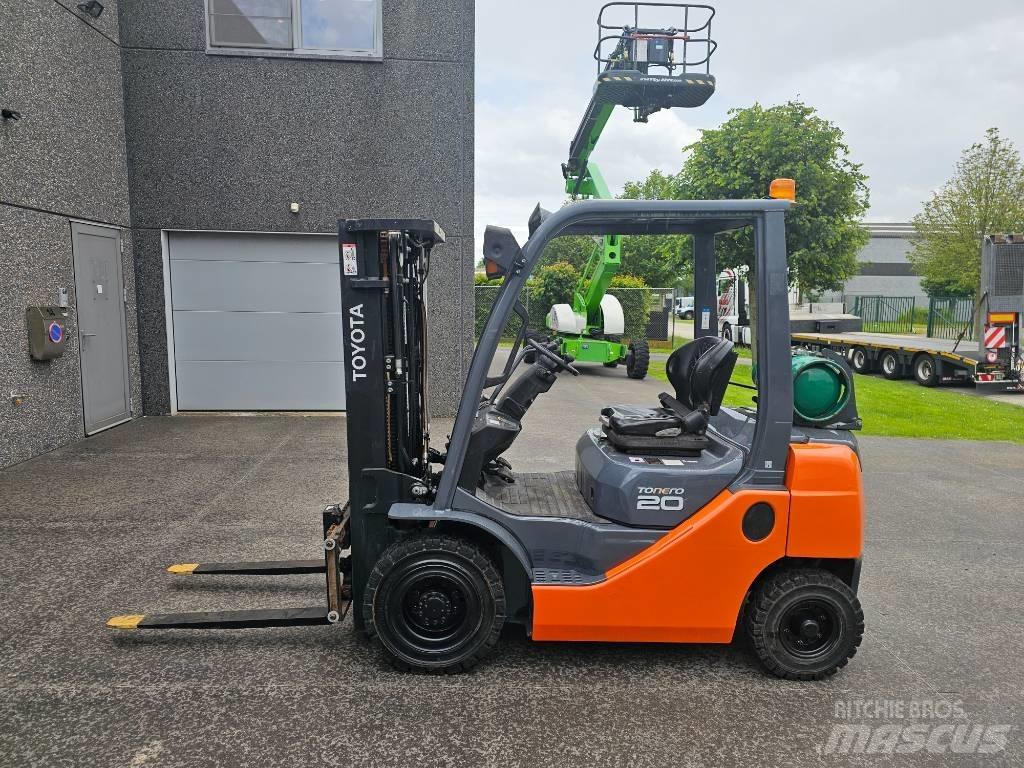 Toyota 02-8 FG F 20 LPG vozíky