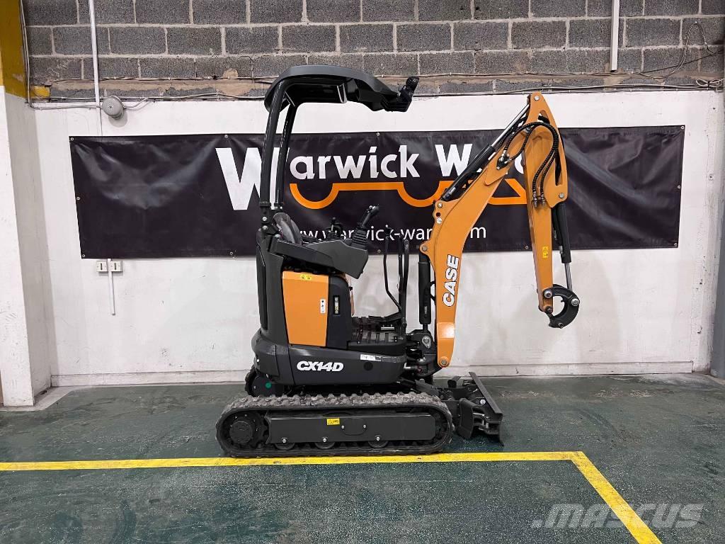 CASE CX 14 D Mini rýpadla < 7t