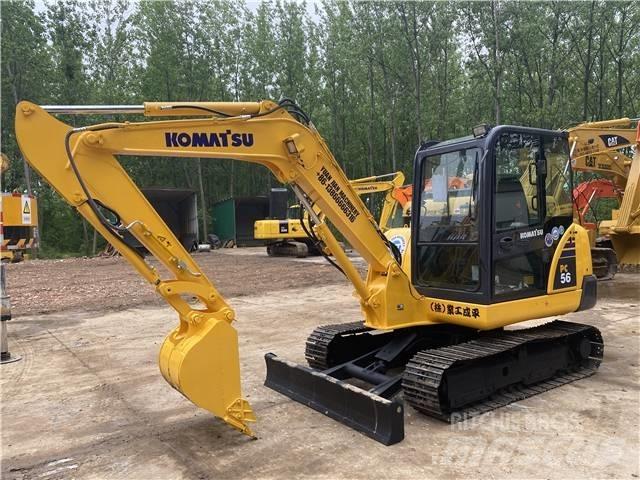 Komatsu PC 56-7 Pásová rýpadla