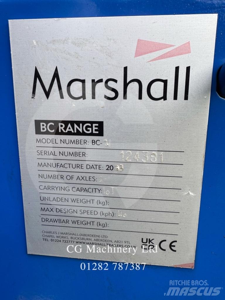 Marshall BC21 Balíkové přívěsy