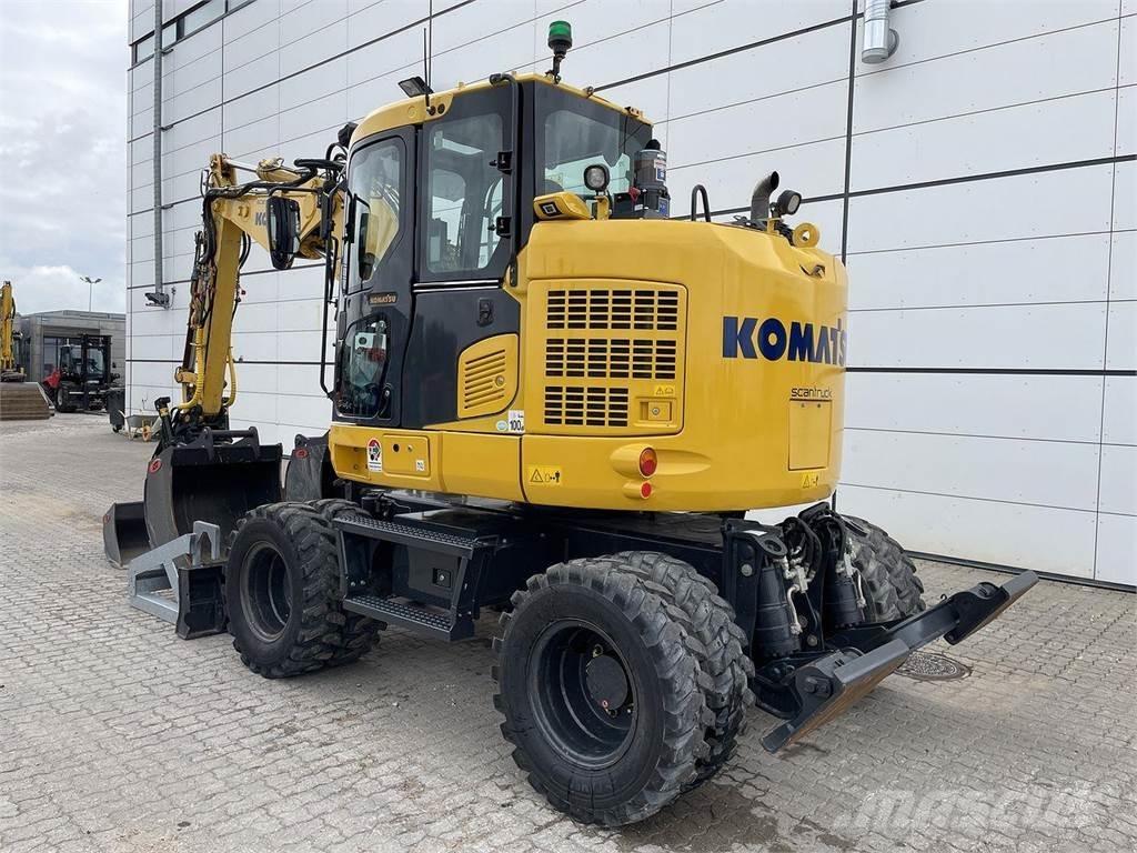 Komatsu PW118MR-11 Kolová rýpadla