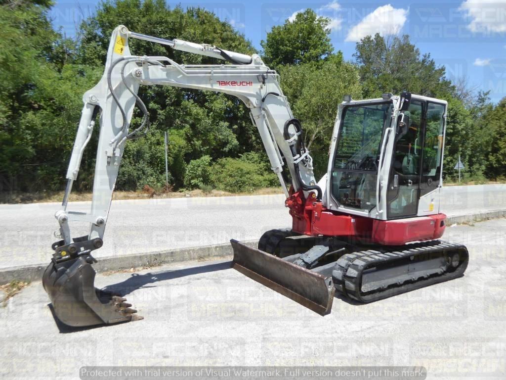 Takeuchi TB257FR Mini rýpadla < 7t