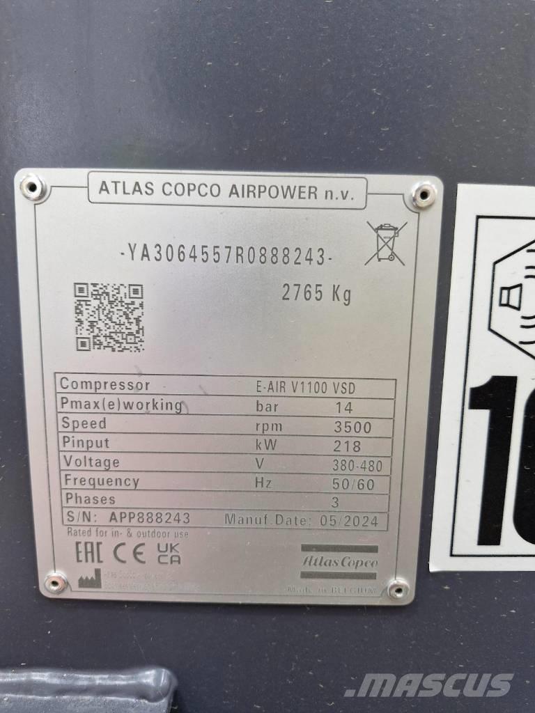 Atlas Copco V1100 Kompresory