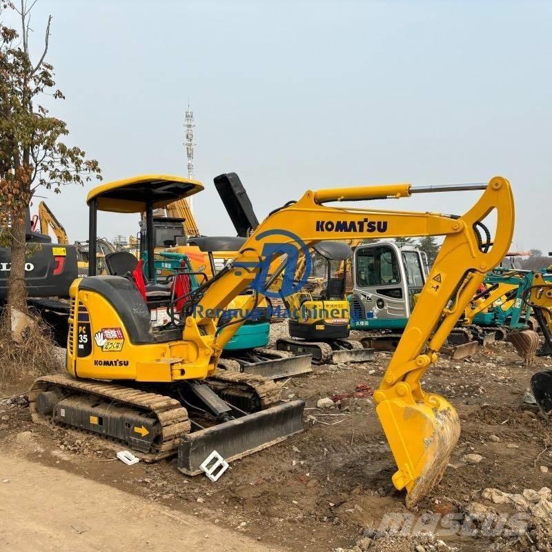 Komatsu PC35MR Mini rýpadla < 7t