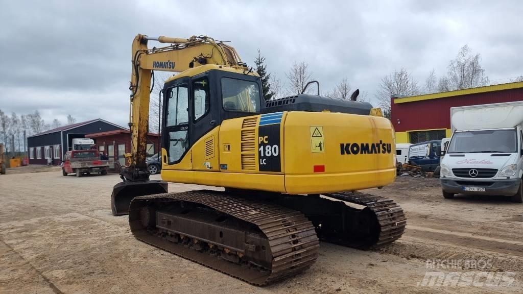 Komatsu PC180 LC-7EO Pásová rýpadla