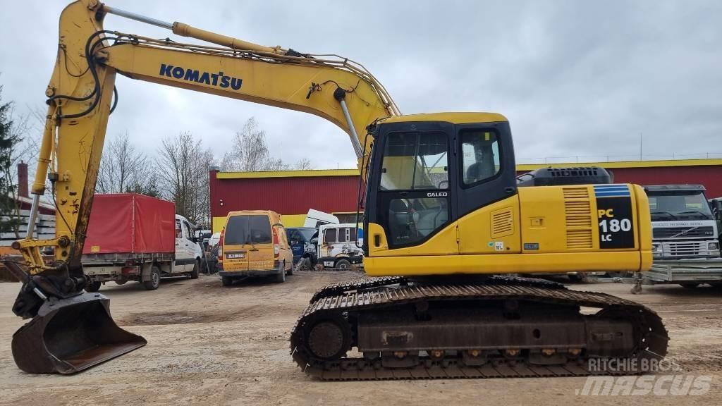 Komatsu PC180 LC-7EO Pásová rýpadla