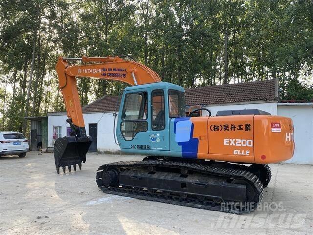 Hitachi EX200 Pásová rýpadla