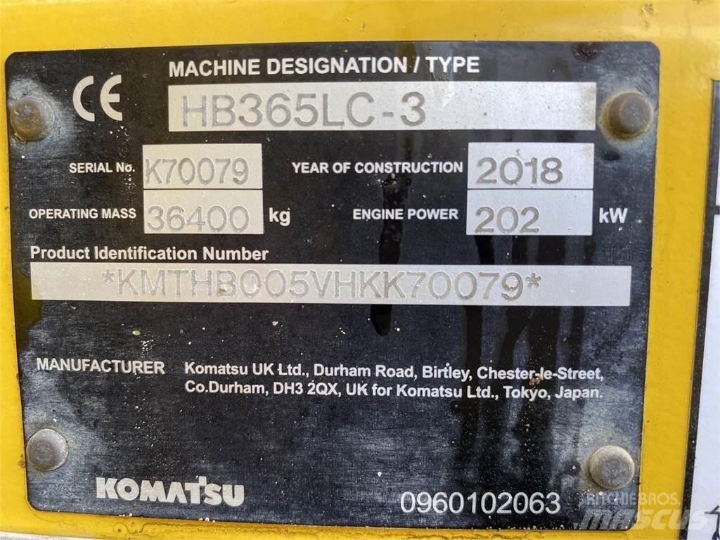 Komatsu HB365LC-3 Pásová rýpadla