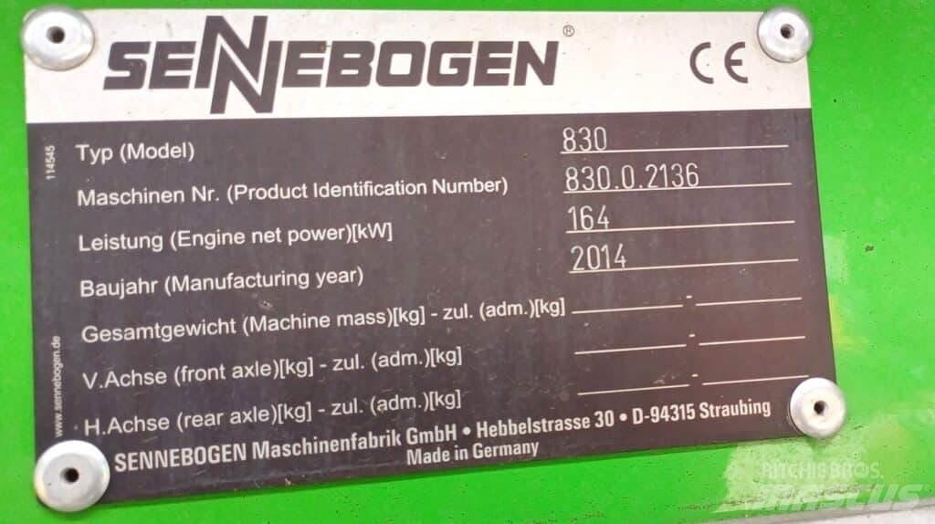 Sennebogen 830E Stroje pro manipulaci s odpadem