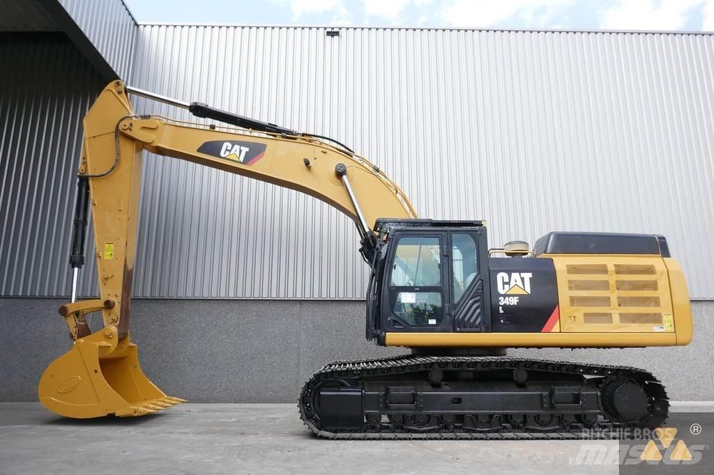 CAT 349FL Pásová rýpadla
