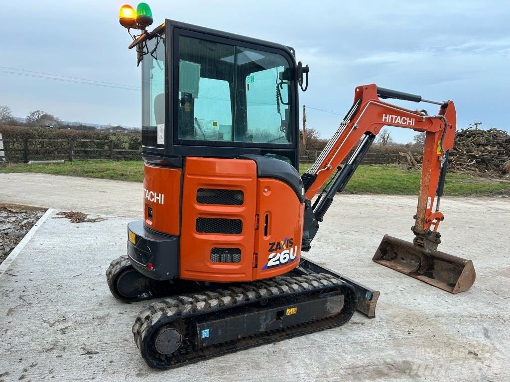 Hitachi ZX 26 U-6 Mini rýpadla < 7t