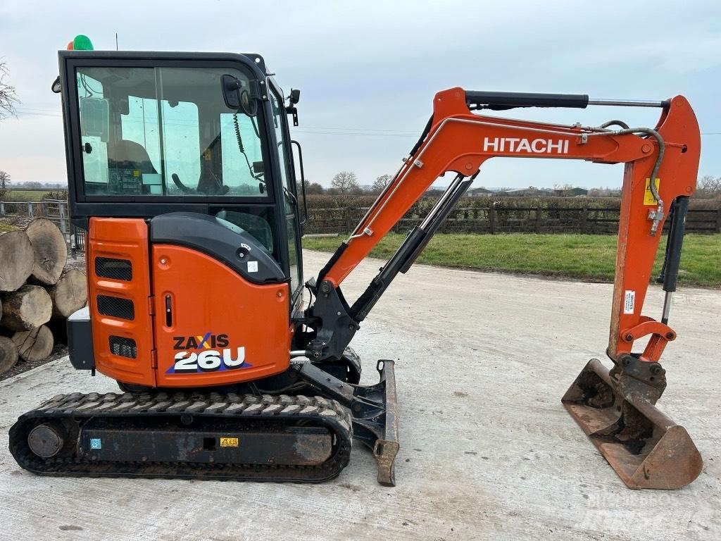 Hitachi ZX 26 U-6 Mini rýpadla < 7t