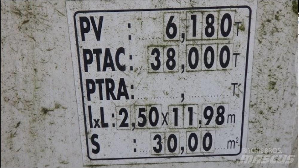 Trailor SYY3CE Cisternové přívěsy