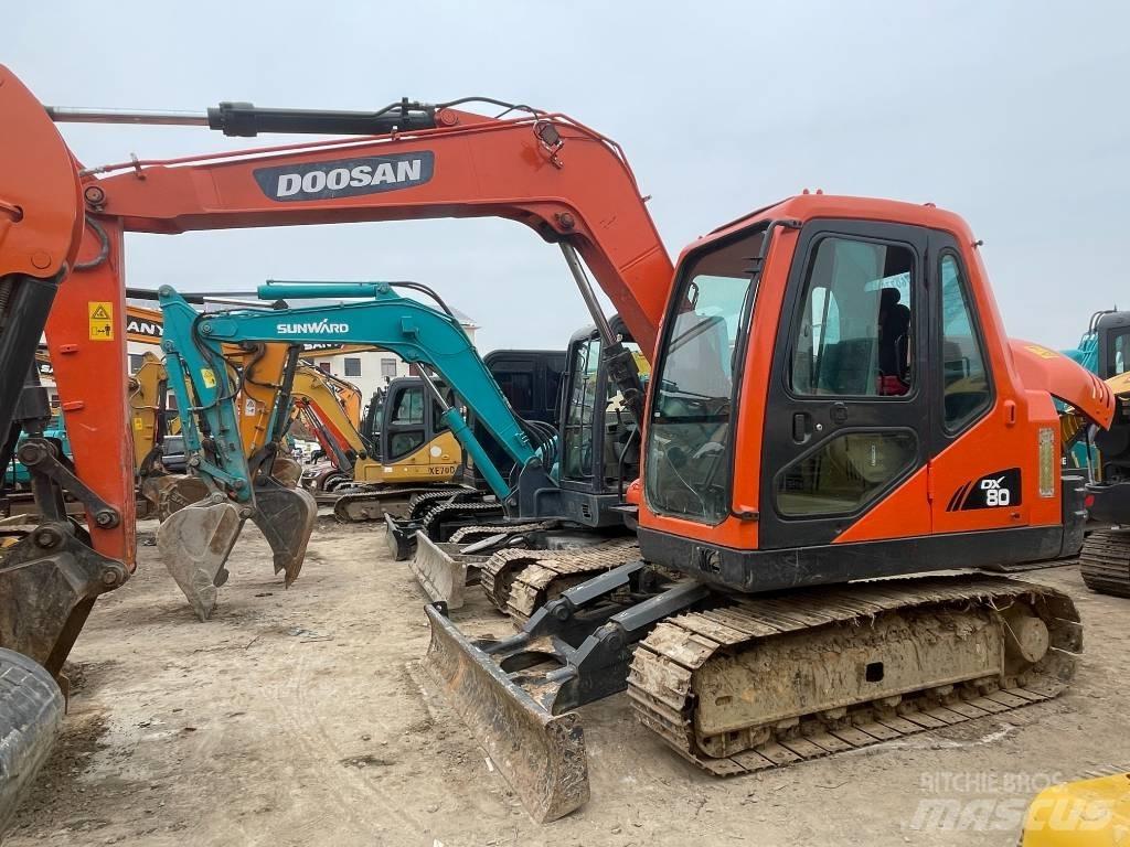 Doosan DX80 Mini rýpadla < 7t