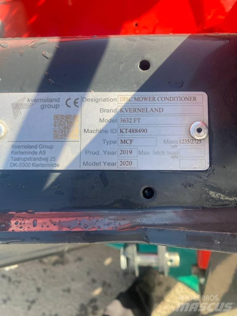 Kverneland 3632Ft Kondicionér žacího stroje