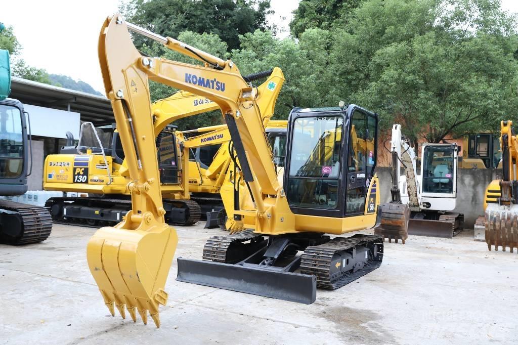Komatsu PC 56-7 Pásová rýpadla