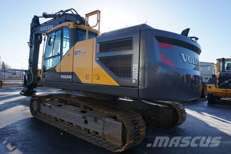 Volvo EC 250 E NL Pásová rýpadla