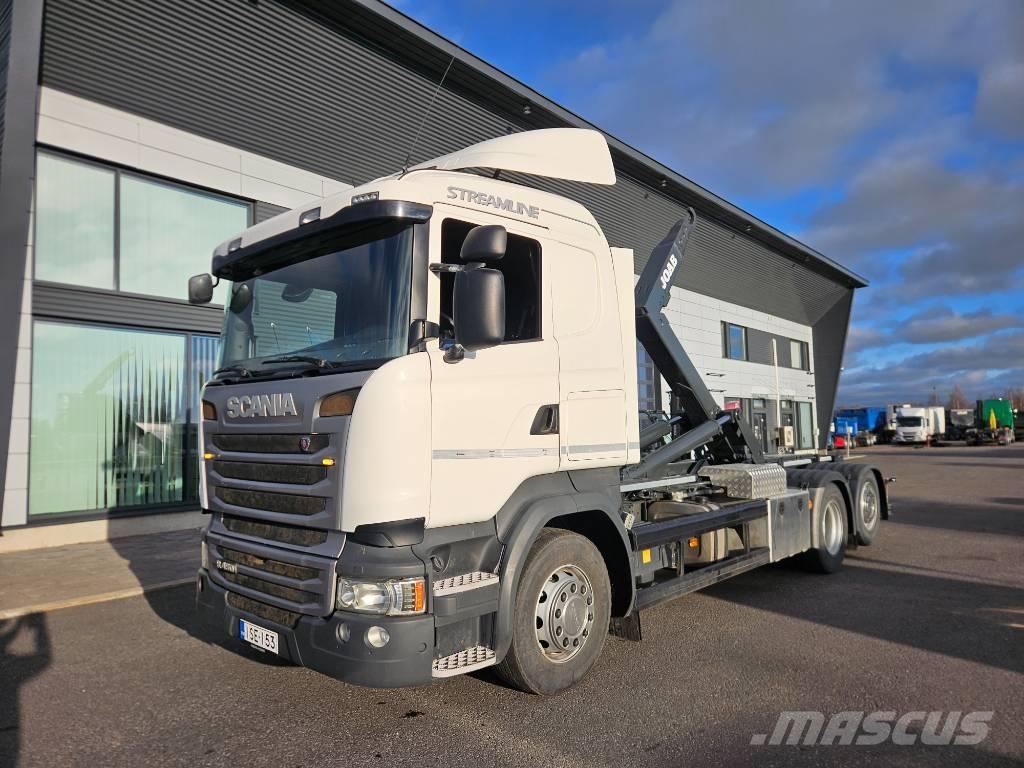 Scania R 450 6x2*4 Hákový nosič kontejnerů