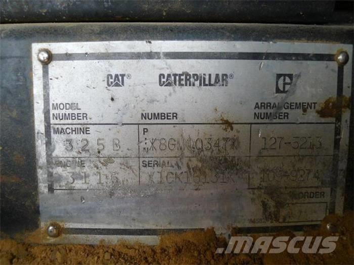 CAT 325 B Pásová rýpadla