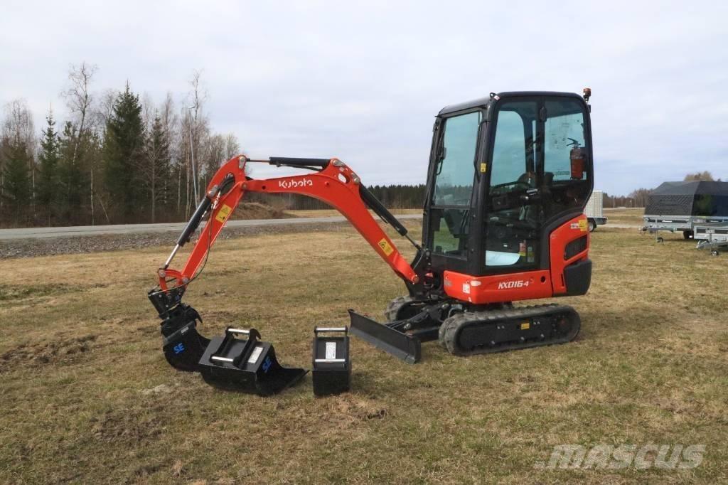 Kubota KX016-4 Mini rýpadla < 7t