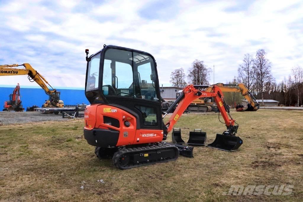 Kubota KX016-4 Mini rýpadla < 7t