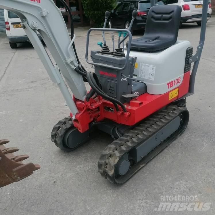 Takeuchi TB108 Mini rýpadla < 7t