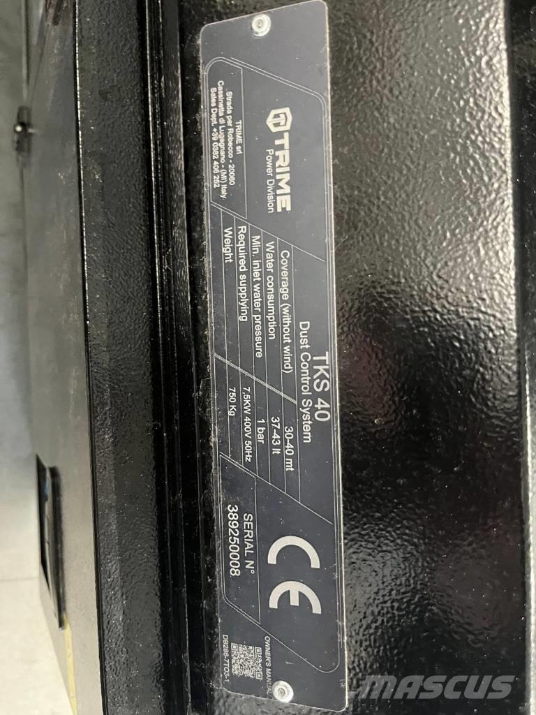 Trime TKS-40 SKID Mlžící zařízení