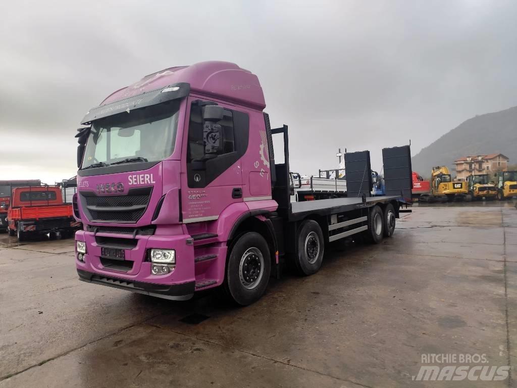 Iveco STRALIS 320S46 Valník s navijákem