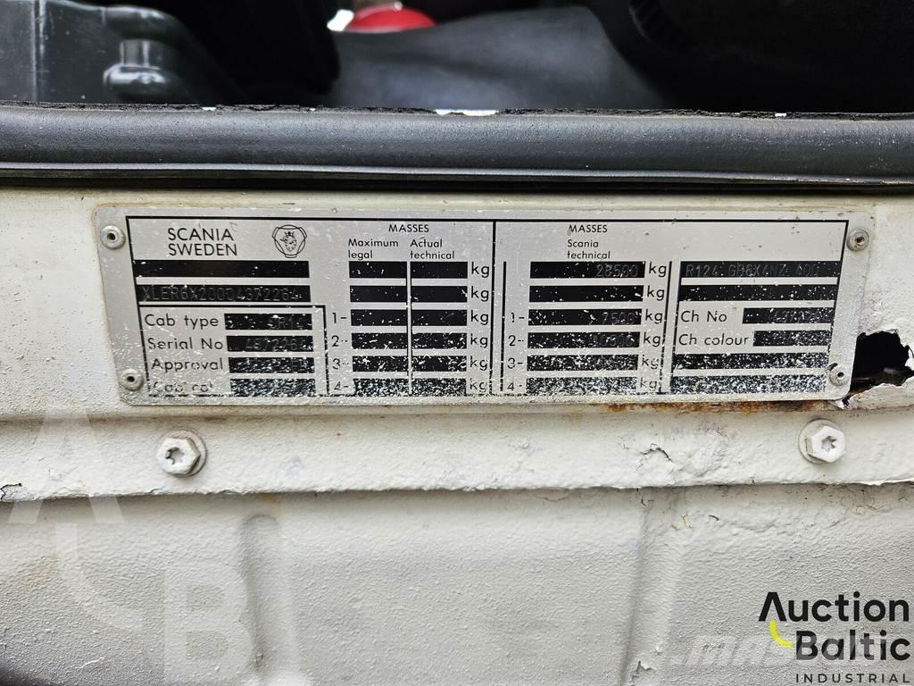 Scania R 124 GB Vyvážecí traktory