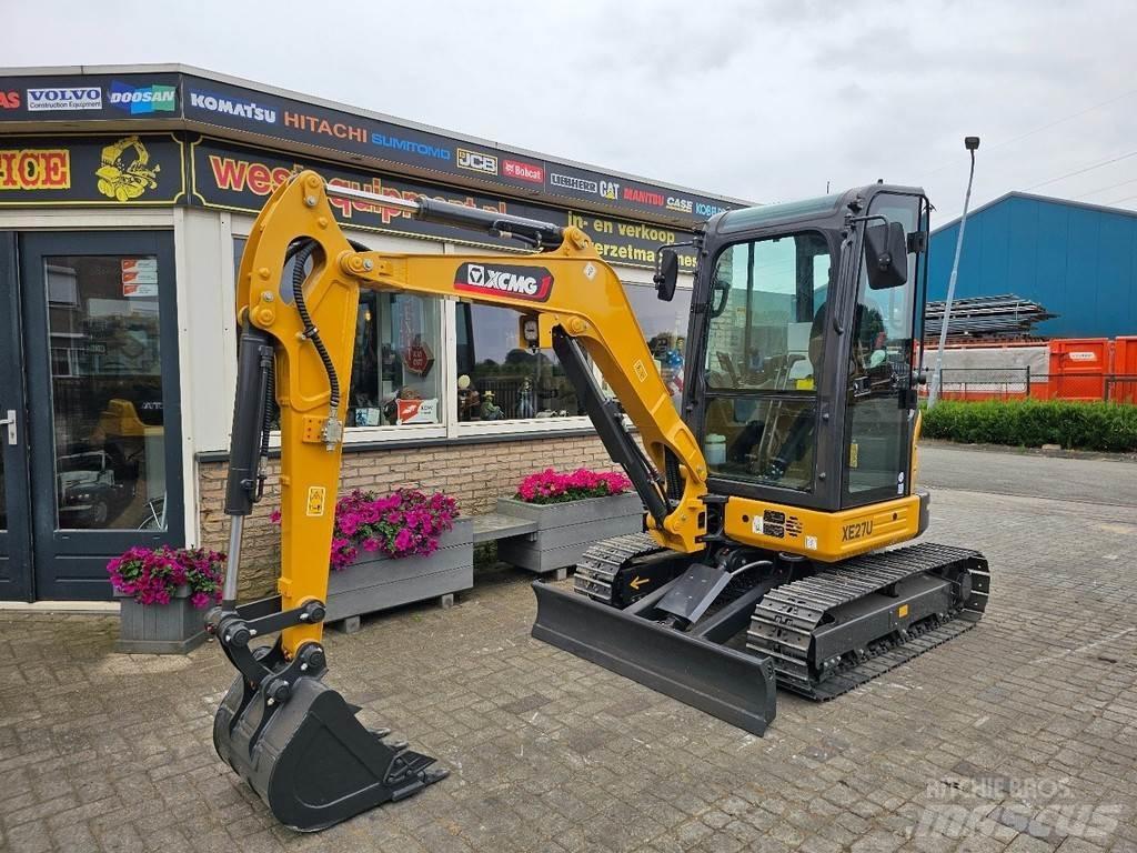XCMG XE27U Mini rýpadla < 7t