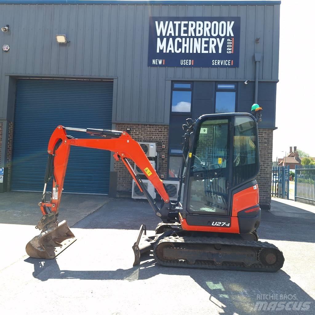 Kubota U 27-4 Mini rýpadla < 7t