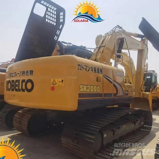 Kobelco SK 200 Pásová rýpadla
