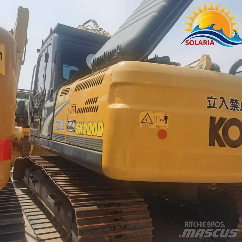 Kobelco SK 200 Pásová rýpadla