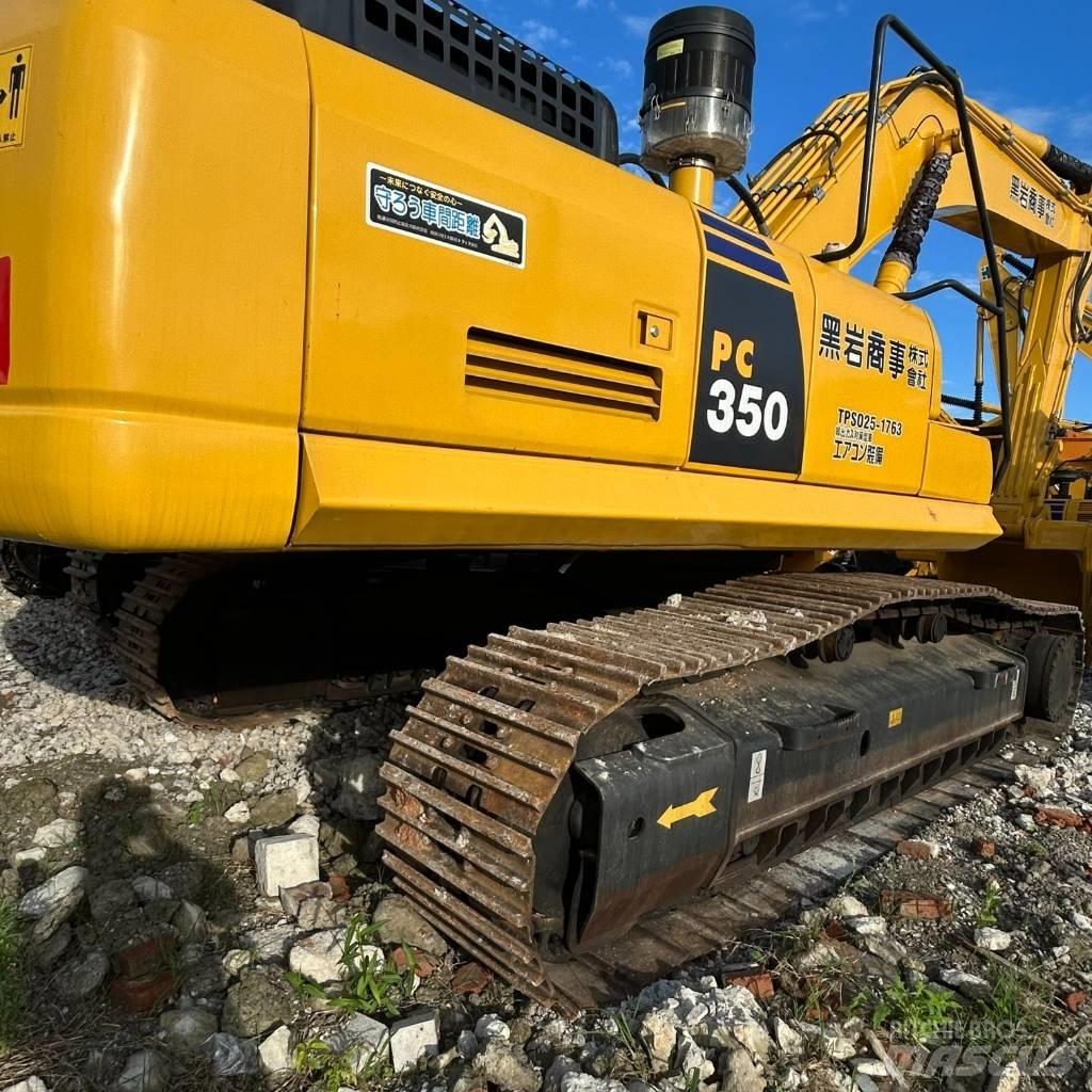 Komatsu 350-7 Pásová rýpadla