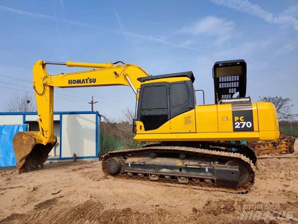 Komatsu PC 270 Pásová rýpadla