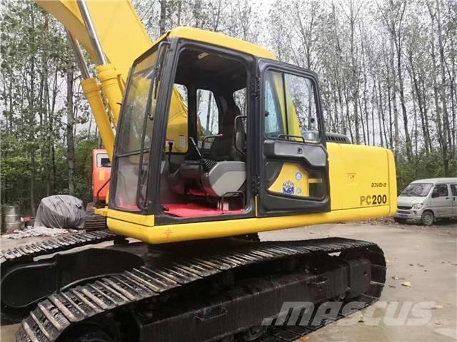 Komatsu pc200-6 Pásová rýpadla