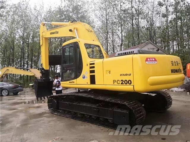 Komatsu pc200-6 Pásová rýpadla