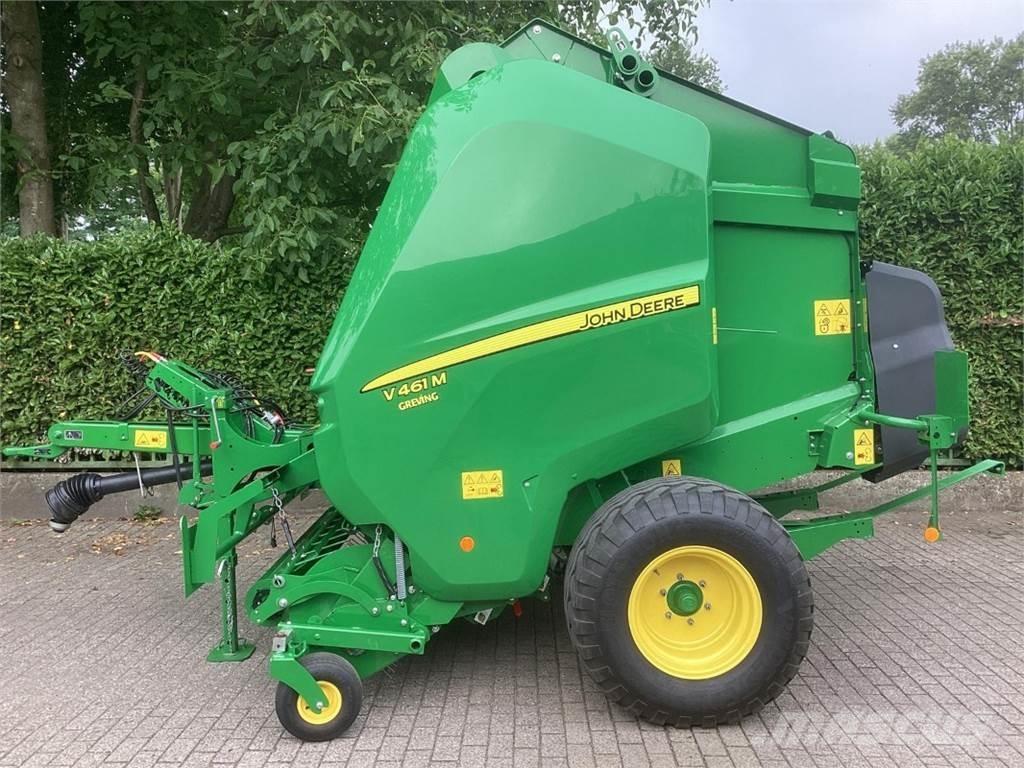 John Deere V461M Lis na válcové balíky