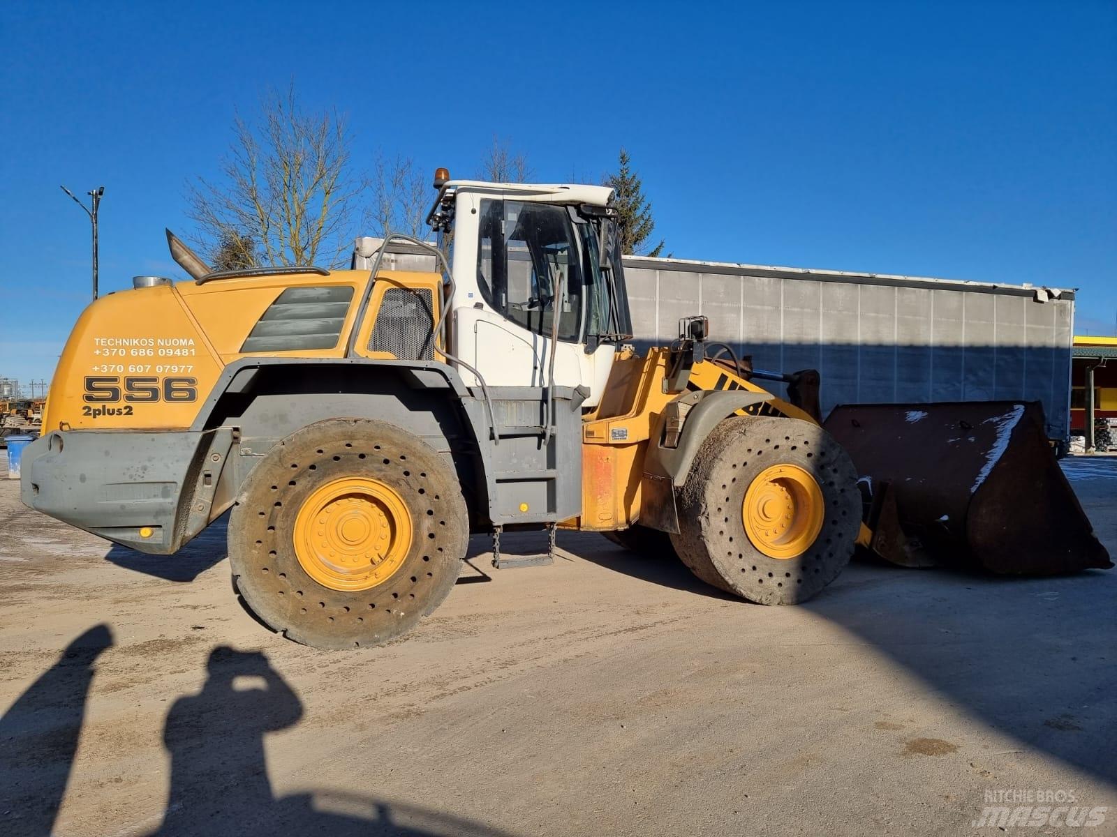 Liebherr 556 Kolové nakladače