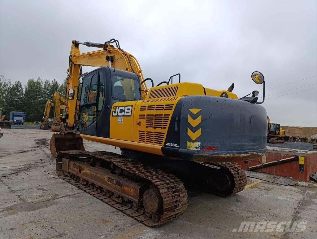 JCB JS 260 Pásová rýpadla