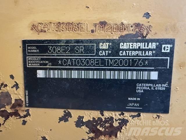 CAT 308E2SR Midi rýpadla 7t - 12t