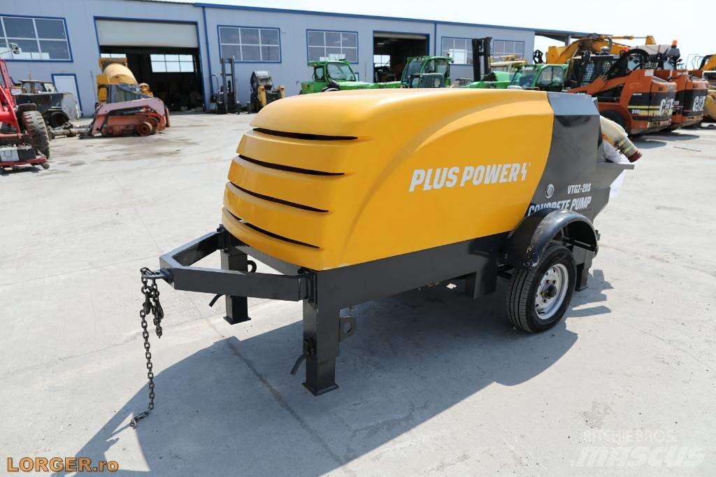 Plus Power VTGZ - 20S Nákladní auta s čerpadly betonu