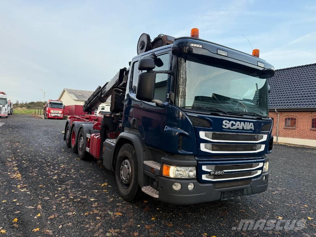 Scania P450 8x2/4 Lanový nosič kontejnerů
