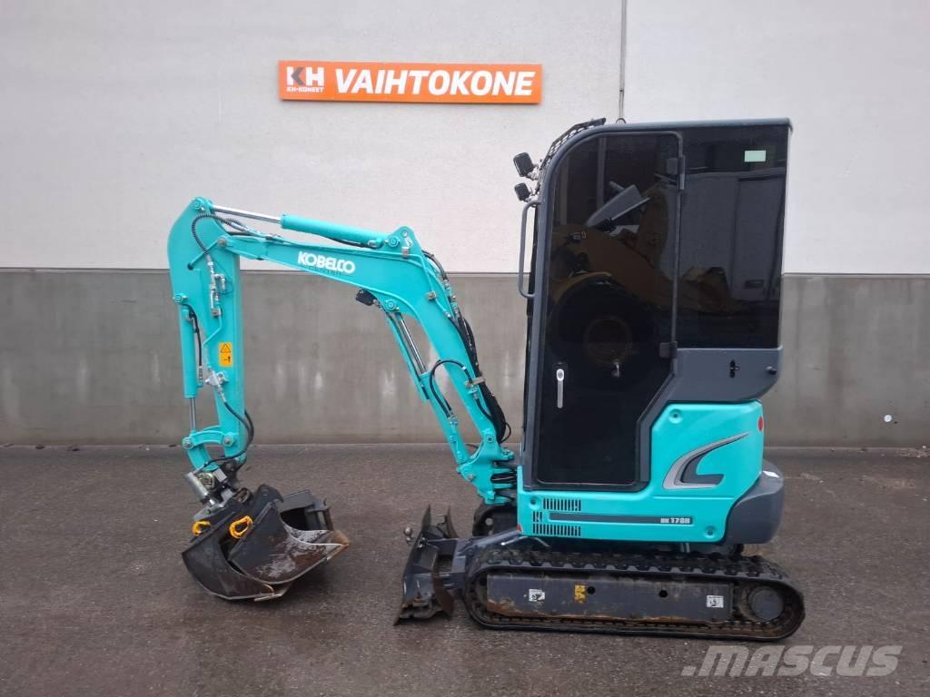 Kobelco SK 17 SR-3E Mini rýpadla < 7t